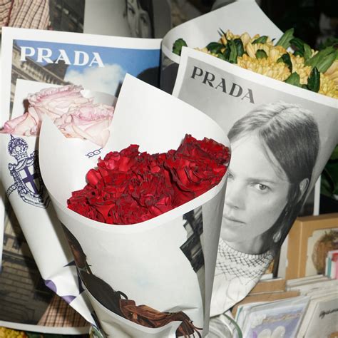 Prada Introduces Fashionable Floral Arrangements Around the 